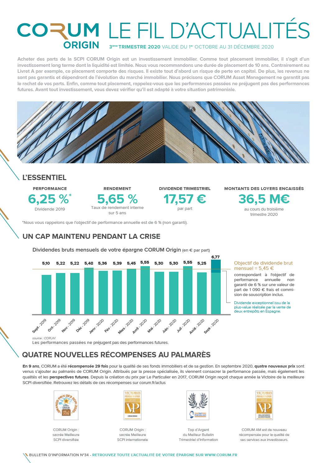 Documentation Scpi Corum Origin Investissement Scpi